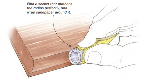 sanding moldings