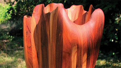 colorful wooden bowl