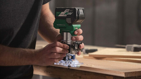 18V Cordless MultiVolt™ Trim Router - from Metabo HPT