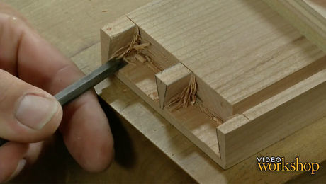 Half-Blind Dovetailed Drawers