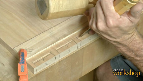 Hand-cut dovetails part 1 - Pins First