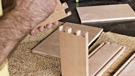 How to Assemble a Dovetailed Box